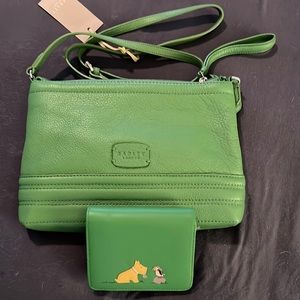 Radley  of London Crossbody bag with matching wallet.